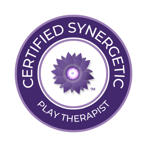Certified Synergetic Play Therapist badge